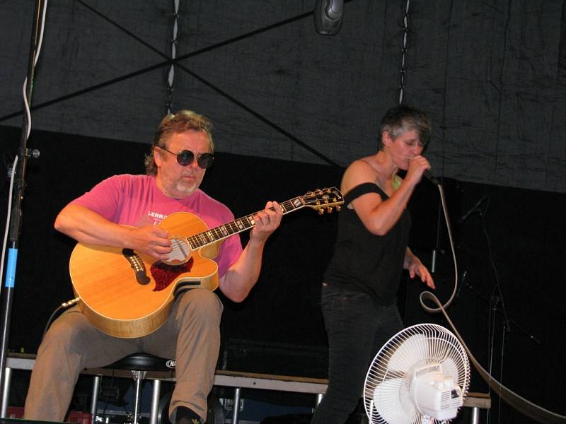 Hranický rockfest 2012 - Monika Načeva a Michal Pavlíček