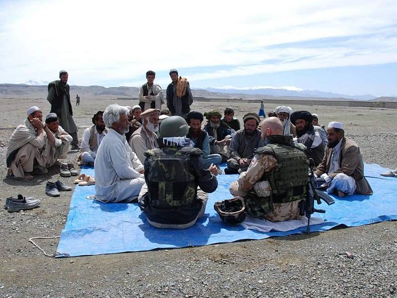 Jedním z míst, kde jednotka civilně-vojenské spolupráce CIMIC/PSYOPS působila, je i Afghánistán