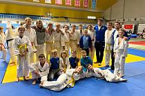 Hranická výprava na International Judo League v Prostějově.