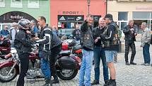 Hranická motomše pořádaná klubem Harley Owners Group