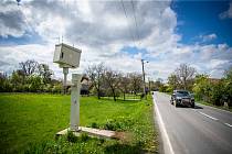 Měření rychlosti motorových vozidel radarovým rychloměrem, 19. dubna 2025, Hranice.Hranice III – místní část Velká.