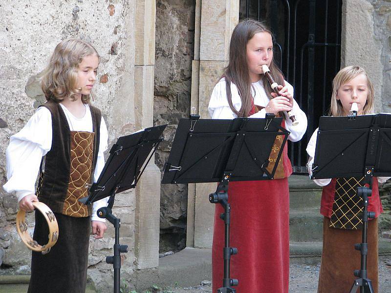 Renesanční a barokní skladby si mohli vychutnat návštěvníci hradu Helfštýn