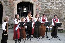 Renesanční a barokní skladby si mohli vychutnat návštěvníci hradu Helfštýn