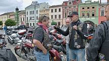 Hranická motomše pořádaná klubem Harley Owners Group