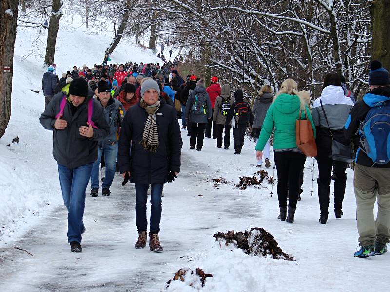 42. ročník tradičního zimního výstupu na Helfštýn