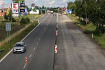 Silnice ze Slavíče do Bělotína se již rekonstruuje.