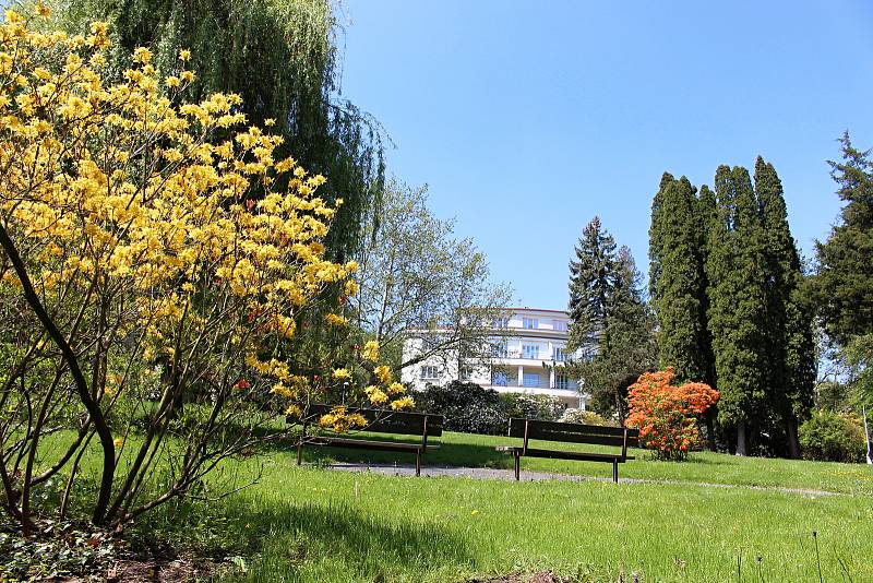 Lázně Teplice nad Bečvou. Lázeňský dům Praha.