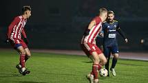 Fotbalisté SK Hranice odehráli první duel pod novým umělým osvětlením. SK Kvítkovice porazili 3:0.