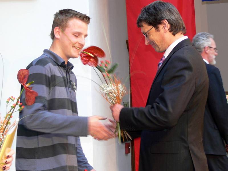 Město Hranice ocenilo nejlepší sportovce roku 2008.