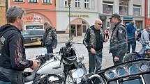 Hranická motomše pořádaná klubem Harley Owners Group