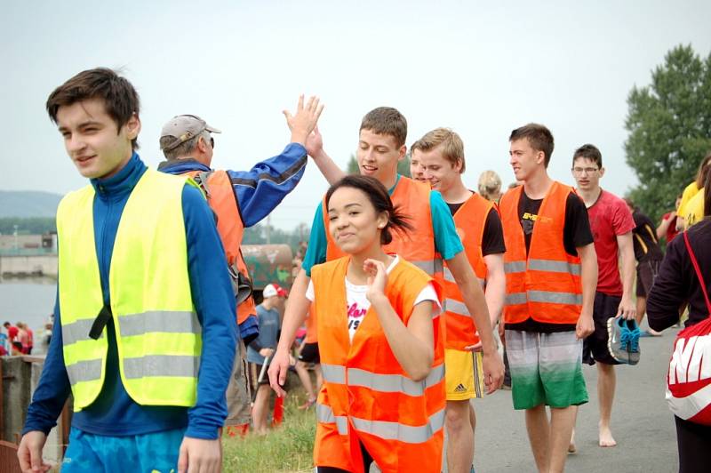 Festival dračích lodí v Hranicích