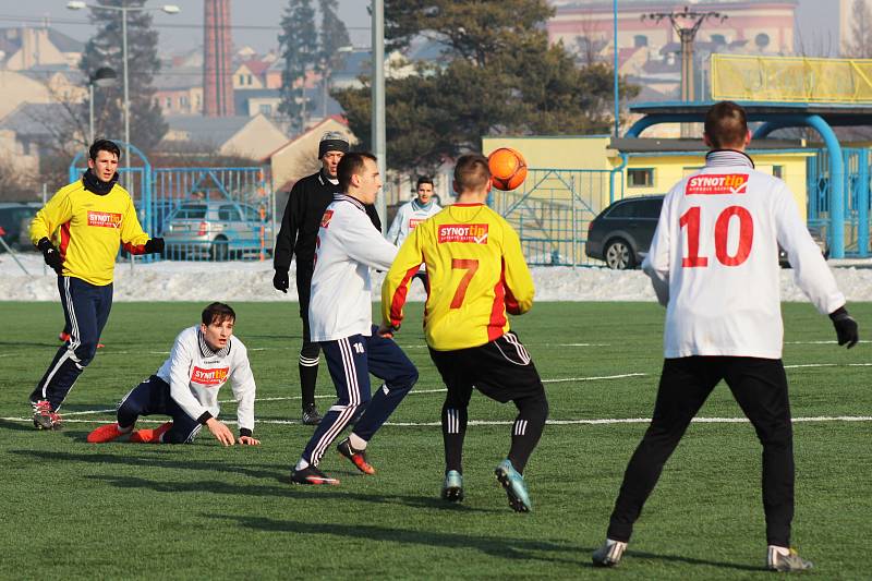 Fotbalisté Ústí v přípravě proti Kozlovicím