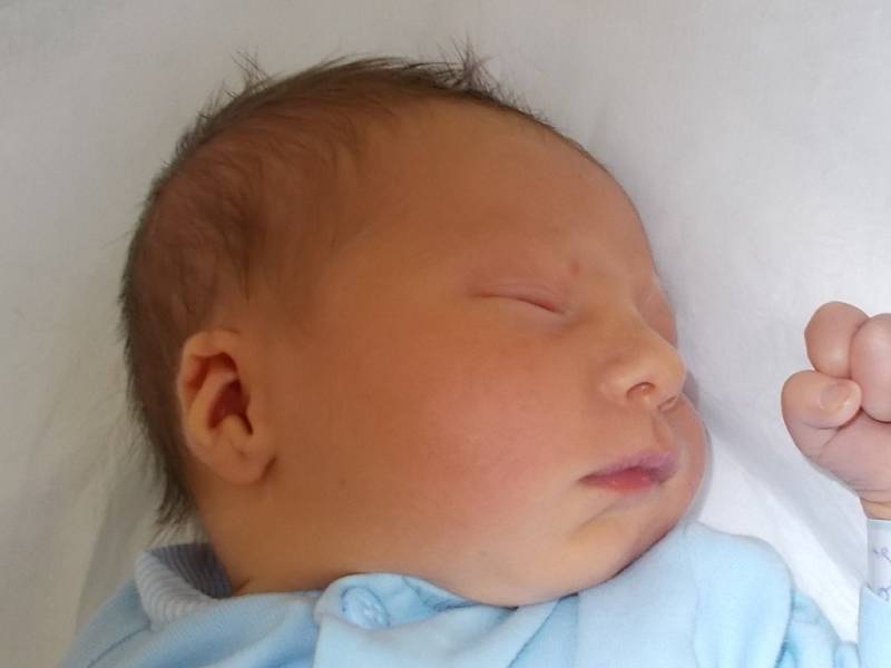 Richard Vojtek, Dluhonice, narozený dne 3. září 2016 v Přerově, míra 49 cm, váha 3140 g