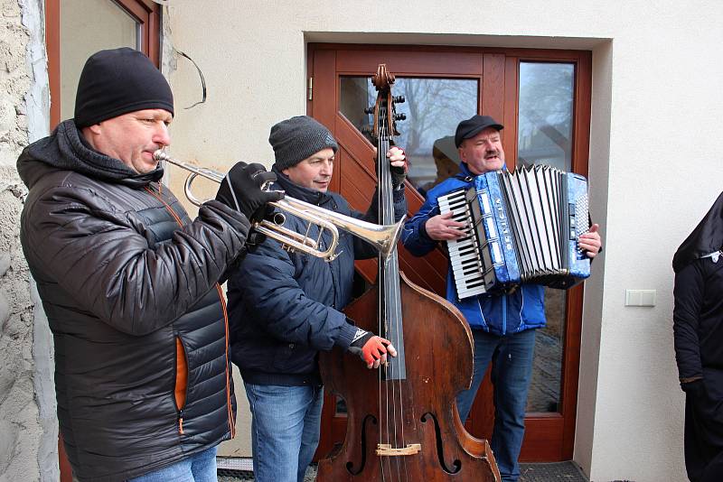 Vodění medvěda ve Skaličce 2020.