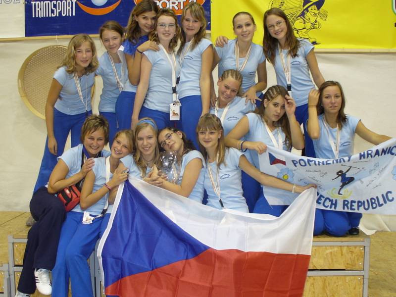 S nejvyšším možným oceněním se vrátila z Mistrovství Evropy ve Slovinsku hranická mažoretková skupina Pomněnky.
