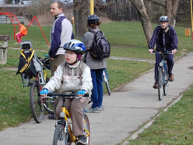 Přerované zahájili v sobotu cyklistickou sezonu akcí s názvem První šlápnutí.