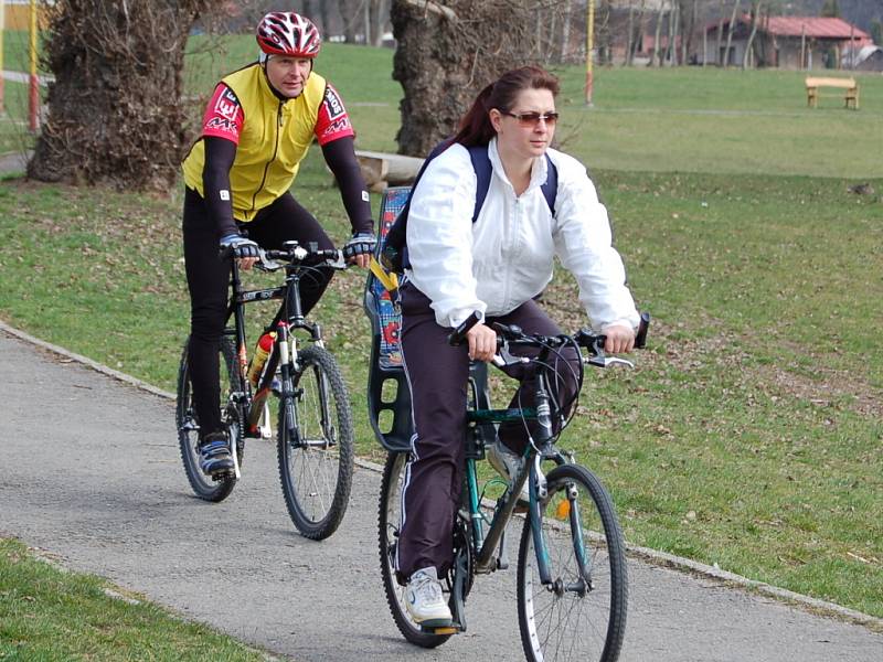 Přerované zahájili v sobotu cyklistickou sezonu akcí s názvem První šlápnutí.