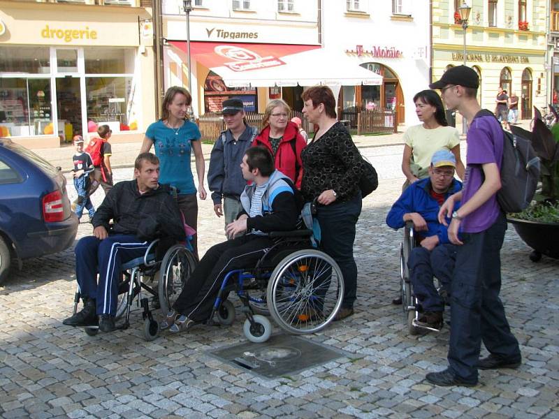 Barevný den a Den bez aut na Masarykově náměstí v Hranicích