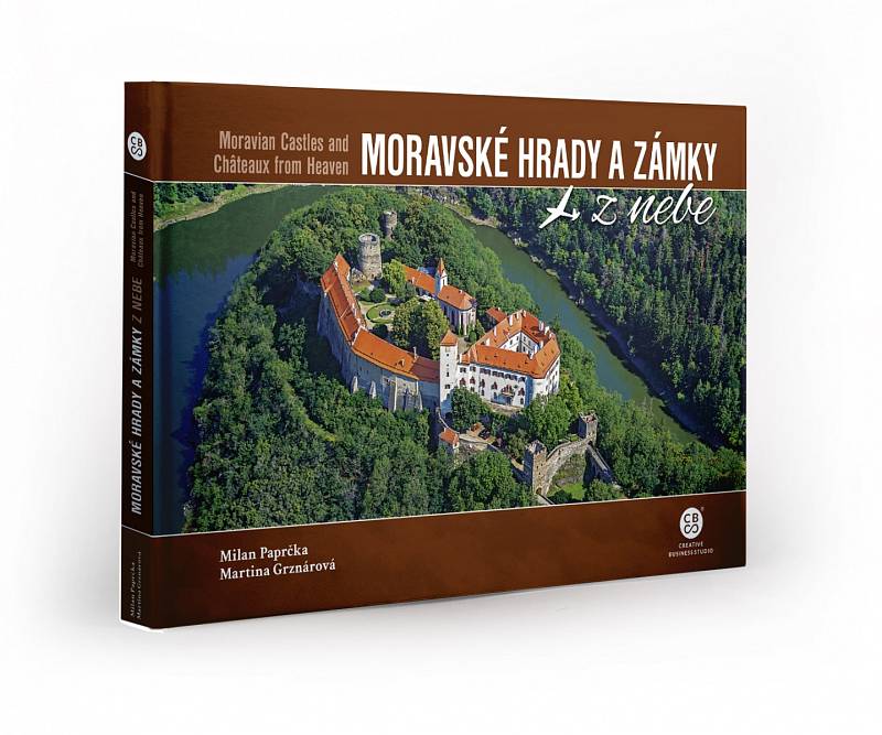 Vzniklou audioknihu Moravské hrady a zámky z nebe, kterou nadabovali lidé z CBS Nakladatelství.