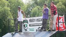V sobotu 4. června proběhly v lipnickém skate parku závody vyznavačů skateboardu.