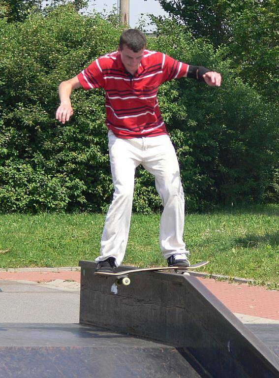 V sobotu 4. června proběhly v lipnickém skate parku závody vyznavačů skateboardu.