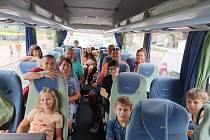 Občané z Černotína a Hluzova vyrazili na prázdninový výlet do Dolní oblasti Vítkovic.