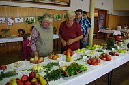 Na podzimní výstavě byla k vidění řada odrůd ovoce a zeleniny.
