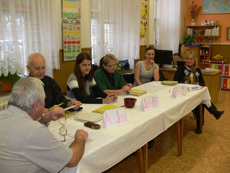 Prezidentské volby na ZŠ 1. máje v Hranicích