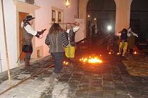 Davy návštěvníků zavítaly v úterý vpodvečer do Přerovského zámku, kde probíhaly noční prohlídky s průvodcem.