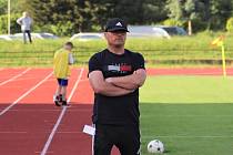 Fotbalisté SK Hranice v posledním domácím utkání sezony proti FC Velké Meziříčí. Roman Matějka