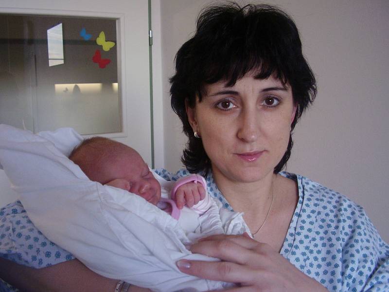 Michaela Bílková, narozena 21. 1. 2008 v Přerově, váha 3400 g, Přerov 
