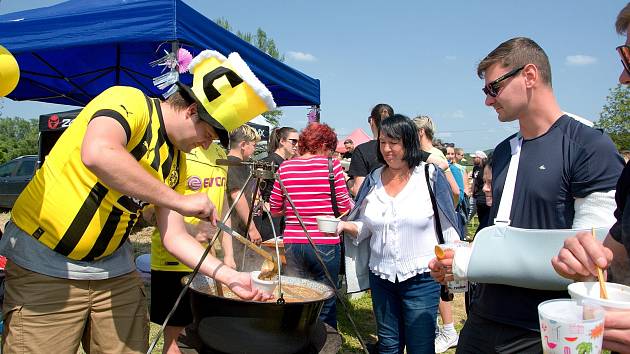 Guláš fest 2023 v Hranicích v Pohostinství Na Střelnici u Zbranků.