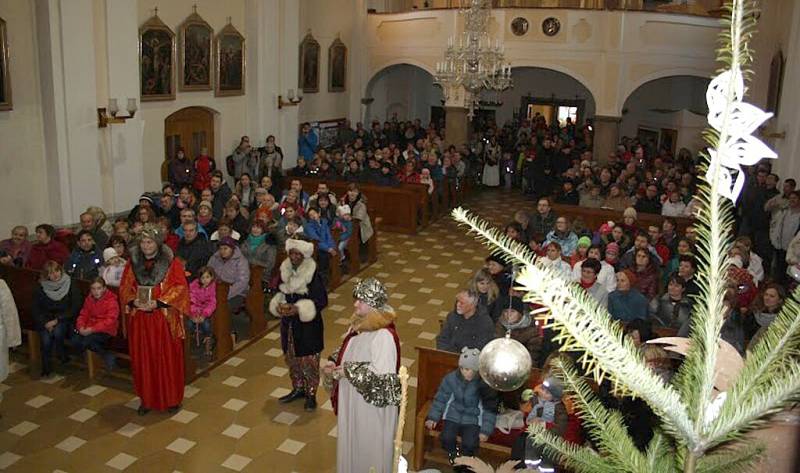 Živý betlém v Drahotuších