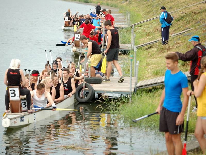 Festival dračích lodí v Hranicích