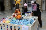 Na dvoraně hranického zámku se konala od pondělí 6. listopadu sbírka s názvem Hvězdičky. Lidé zde nosili hračky pro děti z azylových domů nebo dětských domovů.