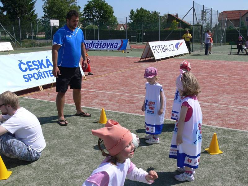 Základní a Mateřská škola Drahotuše se zapojila do sportovního projektu „S náma na to máš“