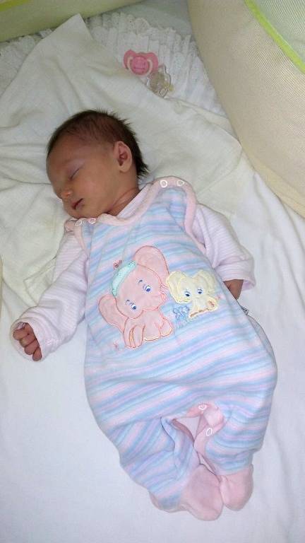 Tereza Siederová, Přerov, narozena 1. března v Přerově, míra 49 cm, váha 3258 g