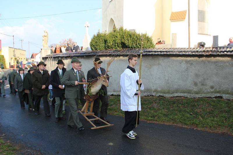 Svatohubertské mše ve Špičkách