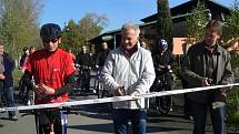 V Hustopečích nad Bečvou se v pátek otevřel nový úsek Cyklostezky Bečva