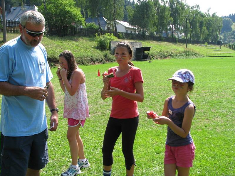 Mraveniště - tradiční pobytový tábor hranického Domečku ve Valašské Bystřici