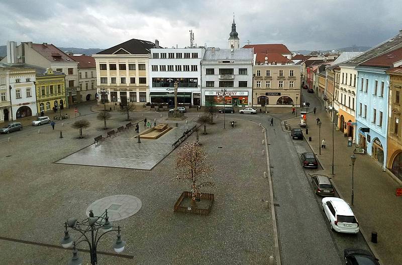 Kraslicovník na hranickém Masarykově náměstí