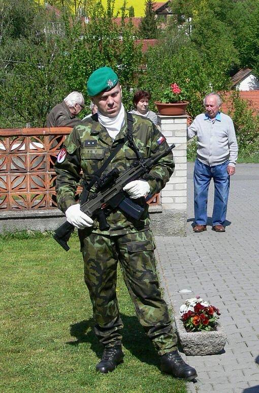 Uctění obětí válek v Bělotíně