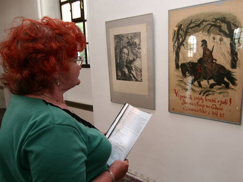 Unikátní soubor Maxe Švabinského představuje výstava v hranické Synagoze.