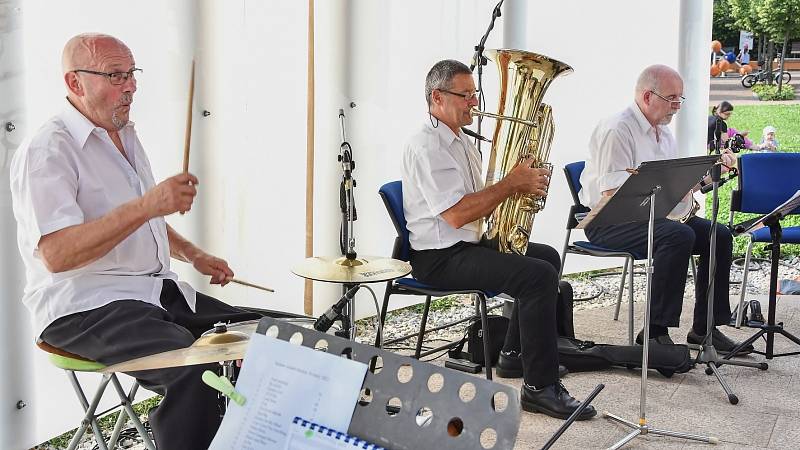 Hranické kulturní léto 2021 - olomoucký Dixieland Jazz Band.