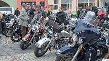 Hranická motomše pořádaná klubem Harley Owners Group