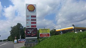 Ceny benzinu a nafty v Hranicích k 23. srpnu 2023.