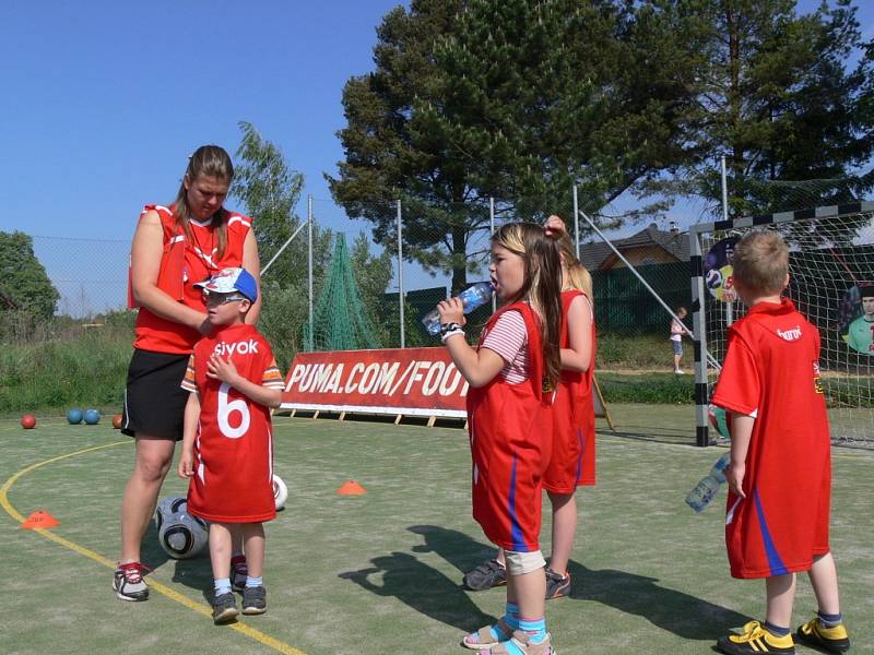 Základní a Mateřská škola Drahotuše se zapojila do sportovního projektu „S náma na to máš“