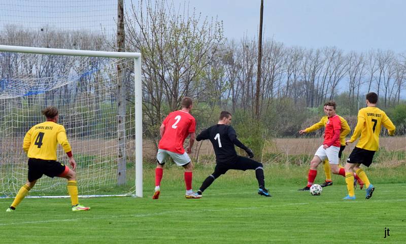 FK Brodek u Přerova - Sokol Ústí 1:5