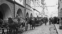 Rudá armáda osvobodila Hranice v časných ranních hodinách 8. května 1945. Na osvobození Hranic se podílely jednotky dvou sovětských armád.