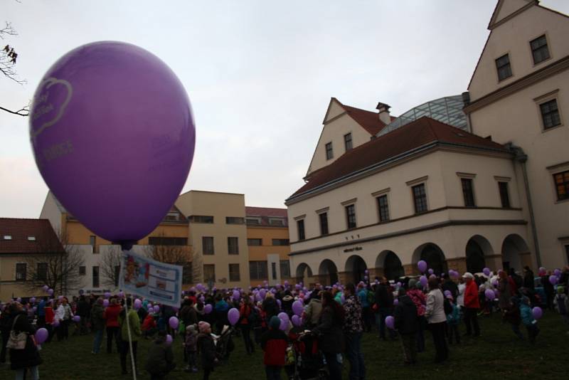 Společně s jarmarkem proběhla na travnaté ploše u zámku akce s názvem Vypouštění balonků s přáním Ježíškovi 2015.